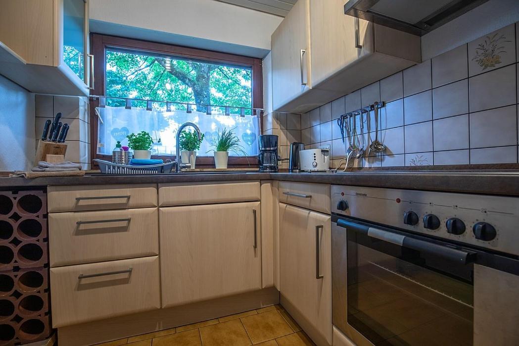 Apartmán Elw, Sep. Eingang, Ueberdachte Terrasse, Naehe Backnang Althutte Exteriér fotografie