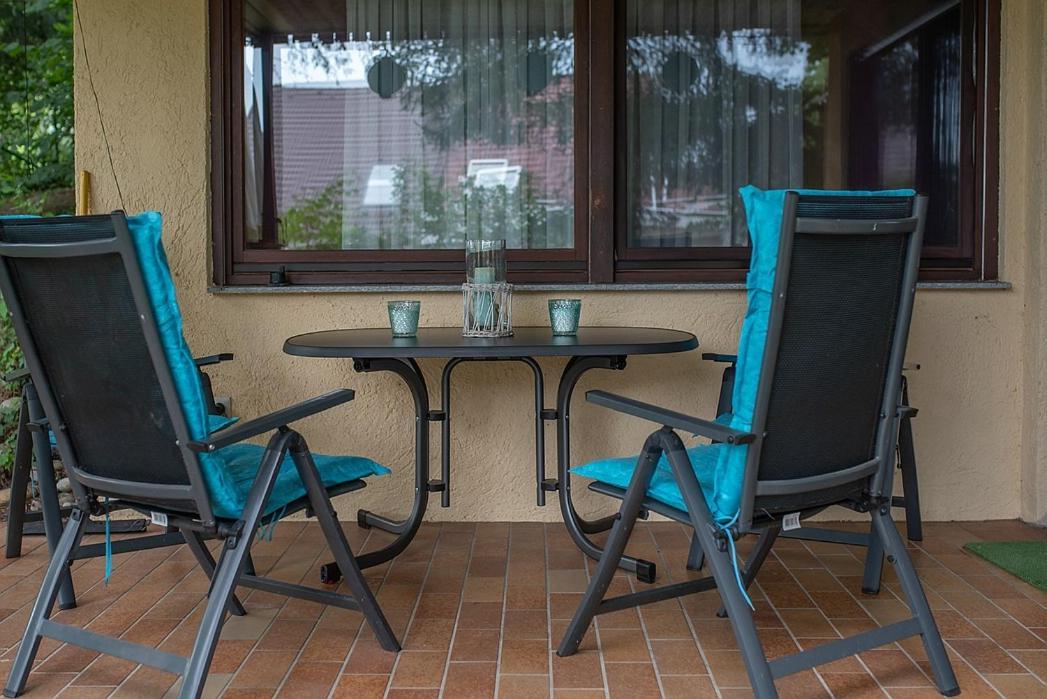 Apartmán Elw, Sep. Eingang, Ueberdachte Terrasse, Naehe Backnang Althutte Exteriér fotografie
