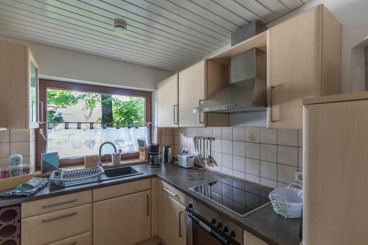 Apartmán Elw, Sep. Eingang, Ueberdachte Terrasse, Naehe Backnang Althutte Exteriér fotografie